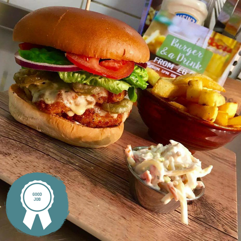 MBcareers's tweet photo. Happy #NationalBurgerDay! You could be working at @EmberInns, making one of these beauties! https://t.co/FW2menZife https://t.co/FV7L0X4NJD