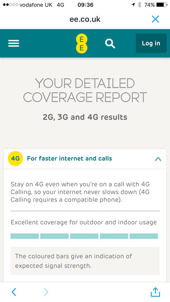 PartyKegs's tweet photo. @EE we all iPhones are up to date, no issues in the area! Just a poor signal I think, shame I just wasted £30 https://t.co/nUs0UKIewO