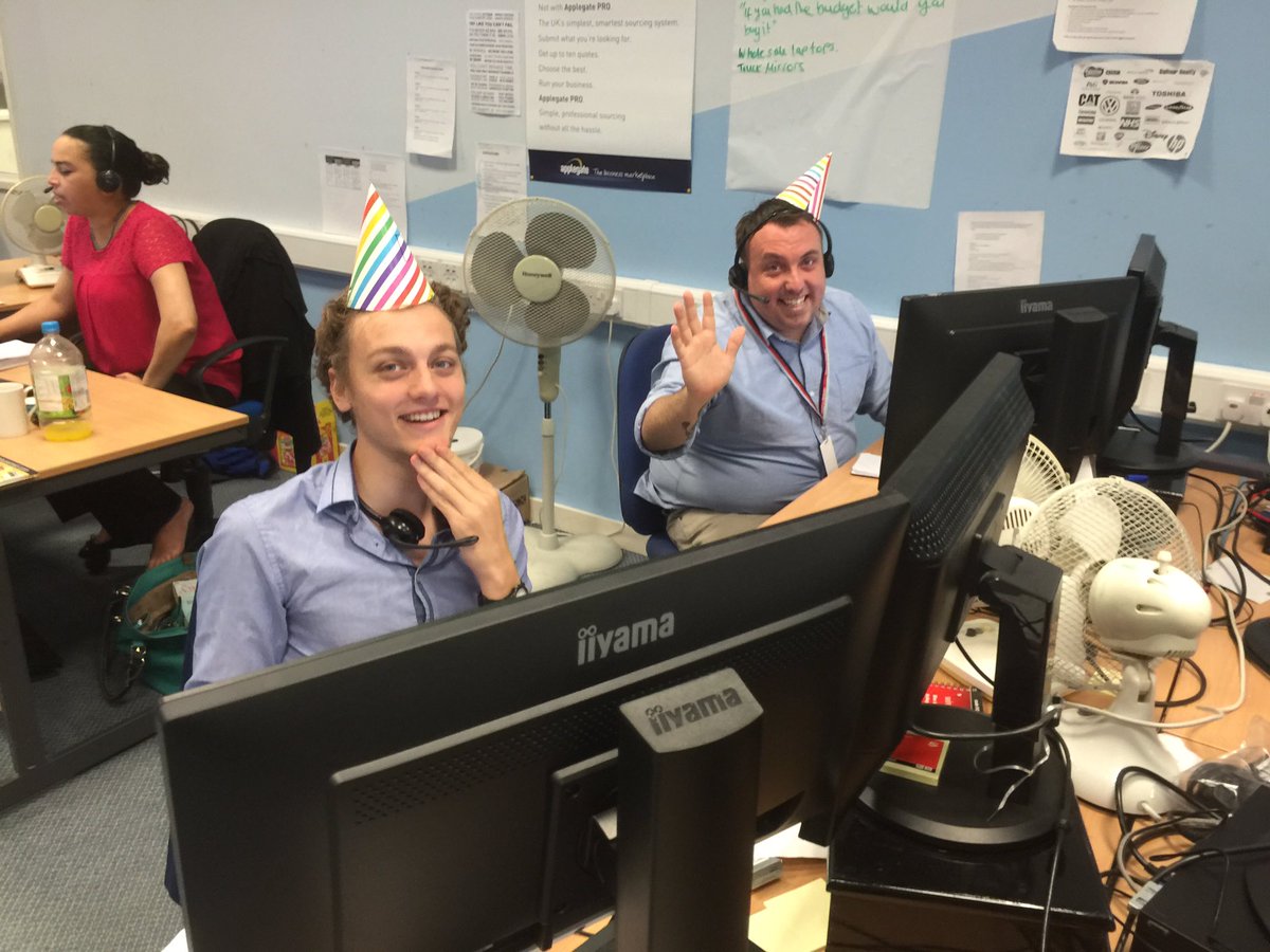 Lossky's tweet image. Party hats @Applegate_B2B for @legoheather 's ?0th birthday