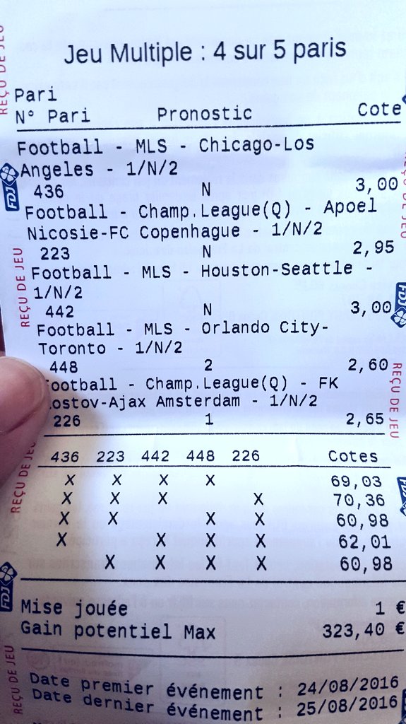 DBZFORver's tweet image. Bonjour je viens de me réveiller et qu est ce que je voix🤓🤓😲😲😲😲👍👍👍
#TeamParieur #Parionssport #FDJ