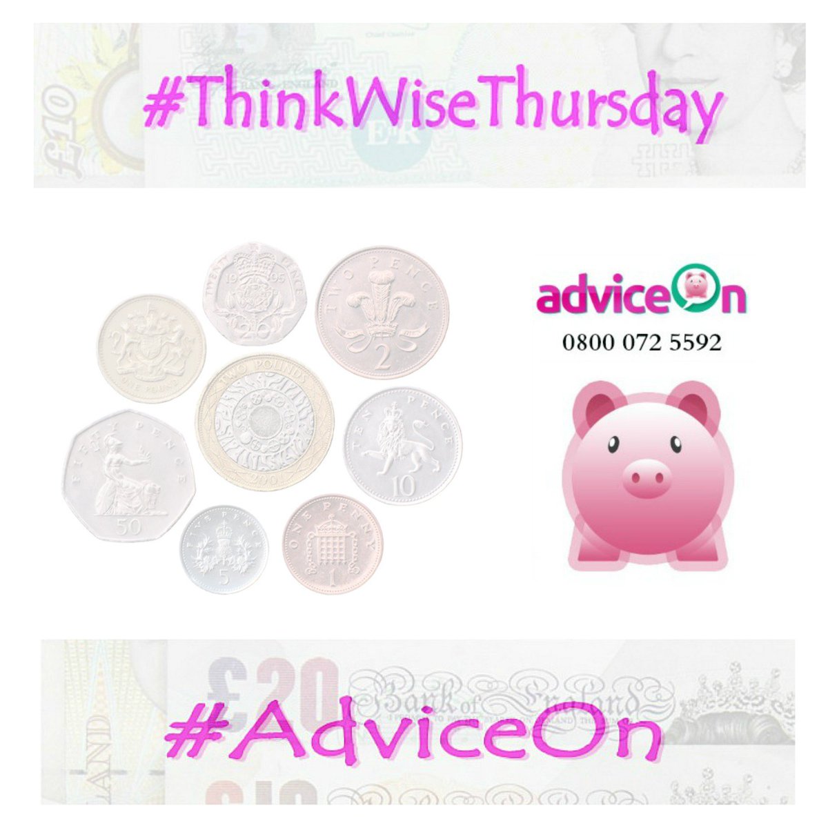 adviceonltc's tweet photo. #ThinkWiseThursday with #AdviceOn - Practical, #unbiased and clear #financial guidance! #Lichfield https://t.co/qzMaGENr1B