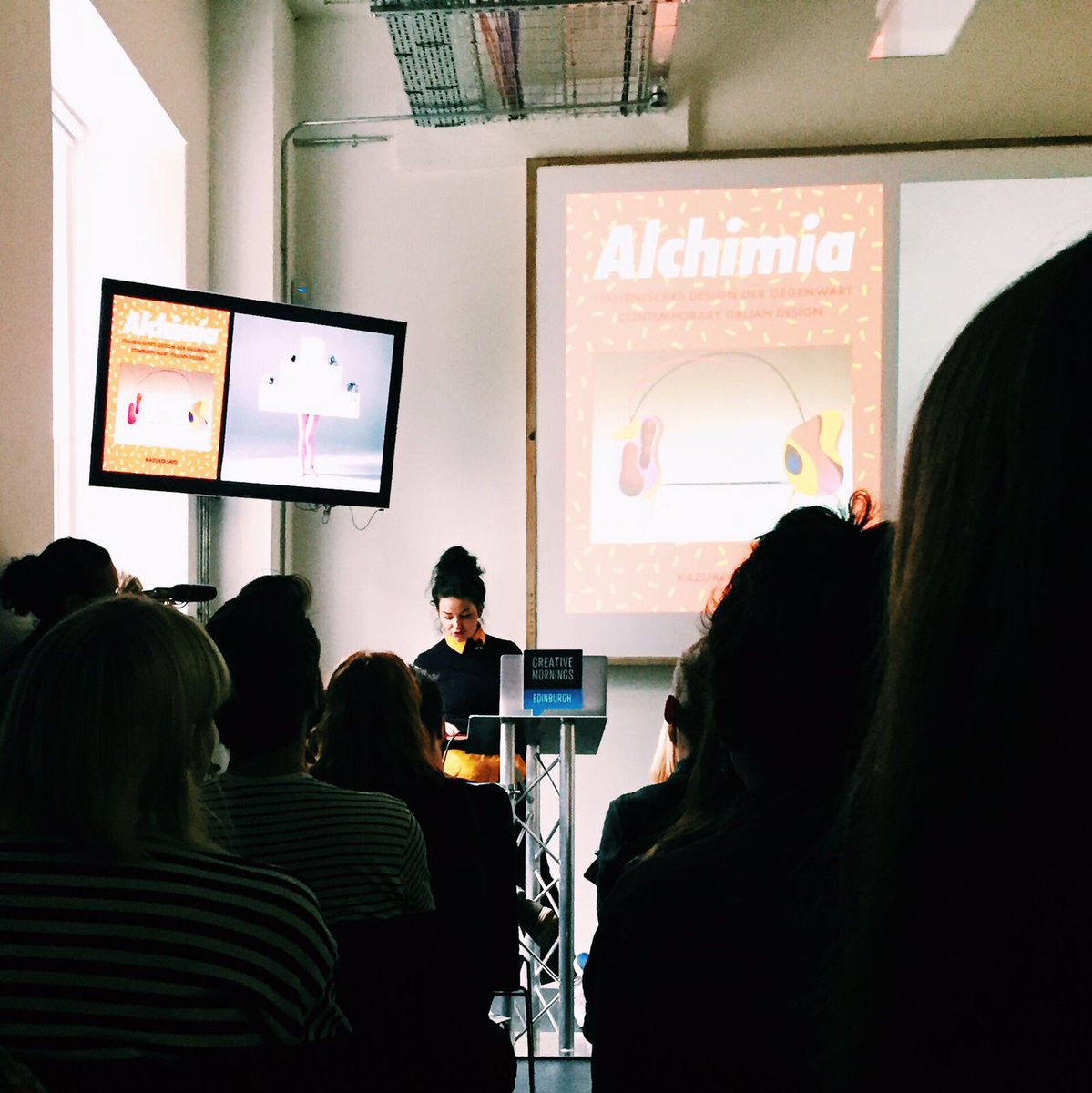 stripecom's tweet photo. Our creative team is at #CMEdinburgh this morning - learning about 'why Riso is weird' from @risottostudio https://t.co/ZpIDIcDeEv