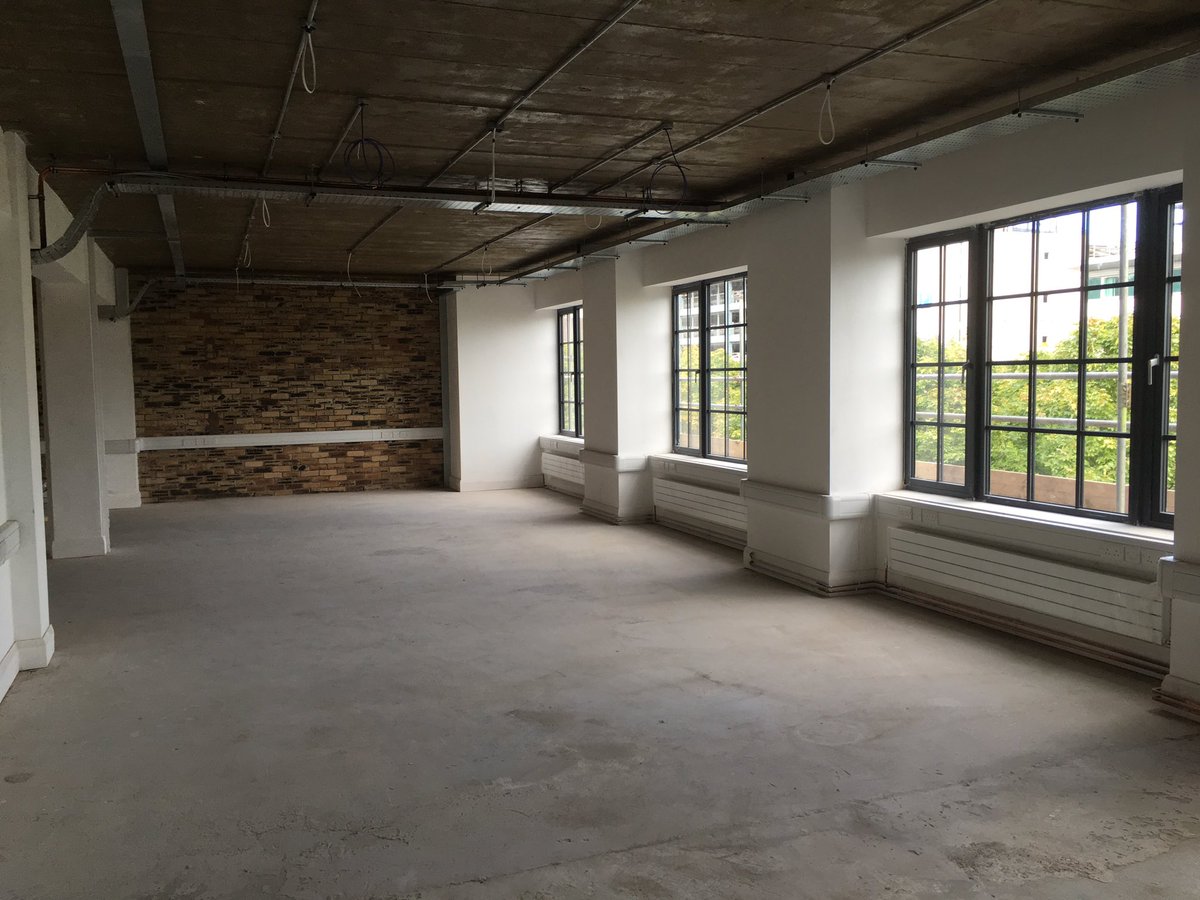 KF_NorthEast's tweet photo. #defurbishment of Blandford Square is cracking on - Completion due in October #coolofficespace #loadsofparking https://t.co/utioTuAJN7