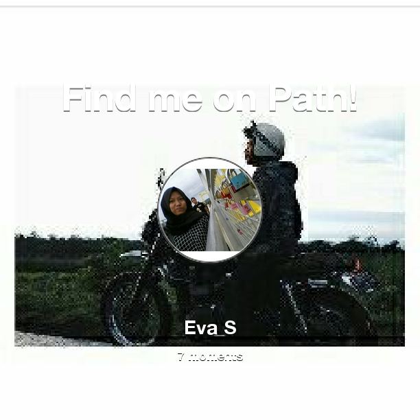 Eva_Mekes's tweet photo. Find me on #Path now! Go to https://t.co/YoXCKbani8 https://t.co/iyJCo6mJWC
