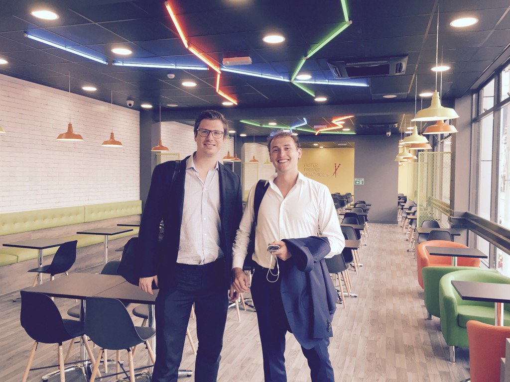 First customers at the newly opened Chopstix in Aberdeen. Opening day today!  #TrinityAberdeen