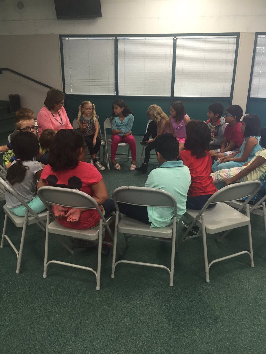 Restorative circles in practice here at Breeze Hill!
