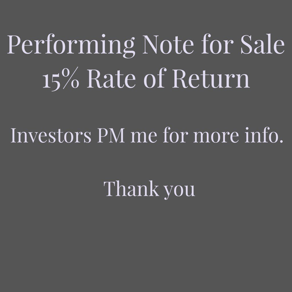 NoteThrive's tweet image. #NoteBuyers             #InvestorsSpecial