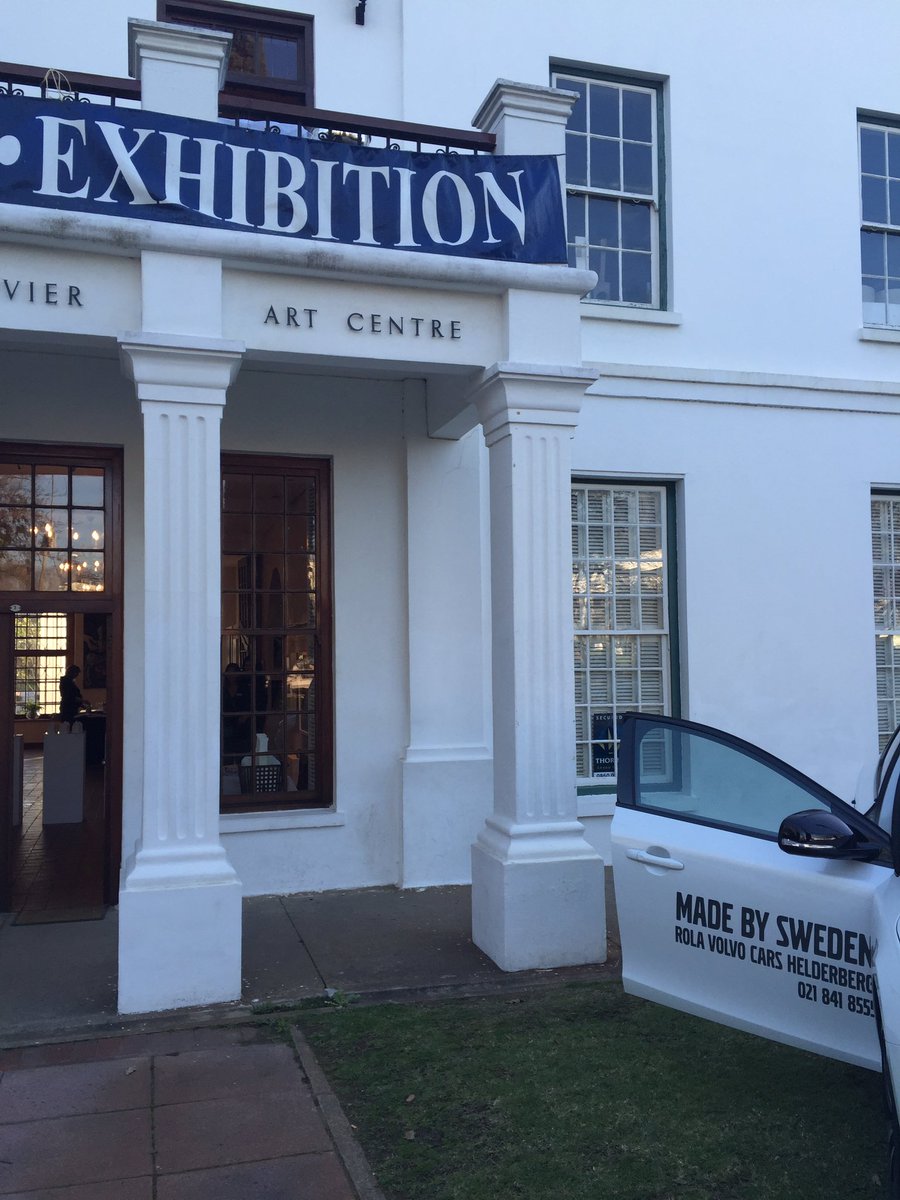 Bloemhofbond kunsuitstalling vanaand. Dankie @RolaGroup @RolaVolvo