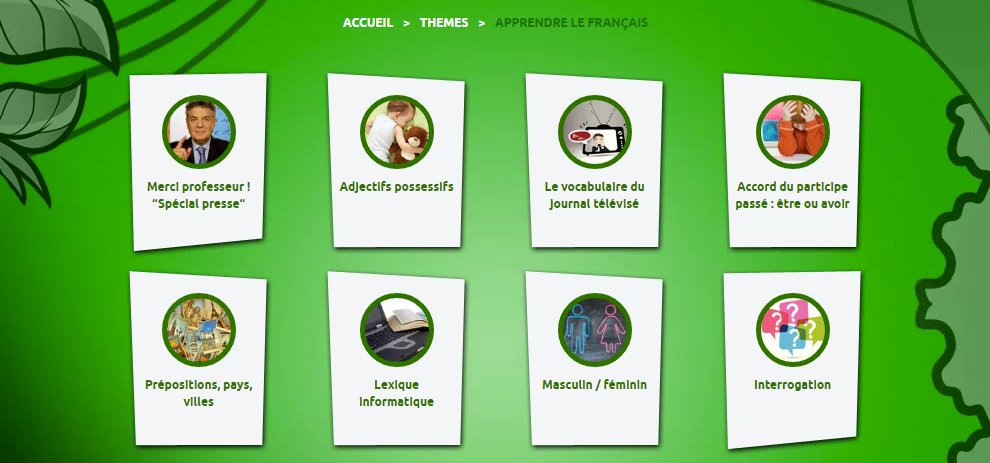 Apprenez le français grâce à nos quiz. A vous de jouer ! >>  !tv5m.tv/tqjpd