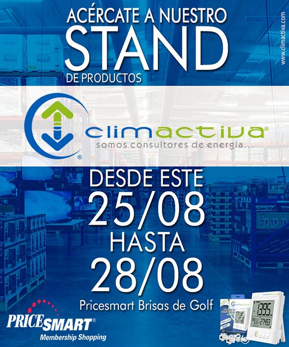 ClimactivaPty's tweet photo. Te esperamos en #PrimeSmart para darte toda la información sobre nuestros productos #ClimActiva https://t.co/gGp0WBqEQ9