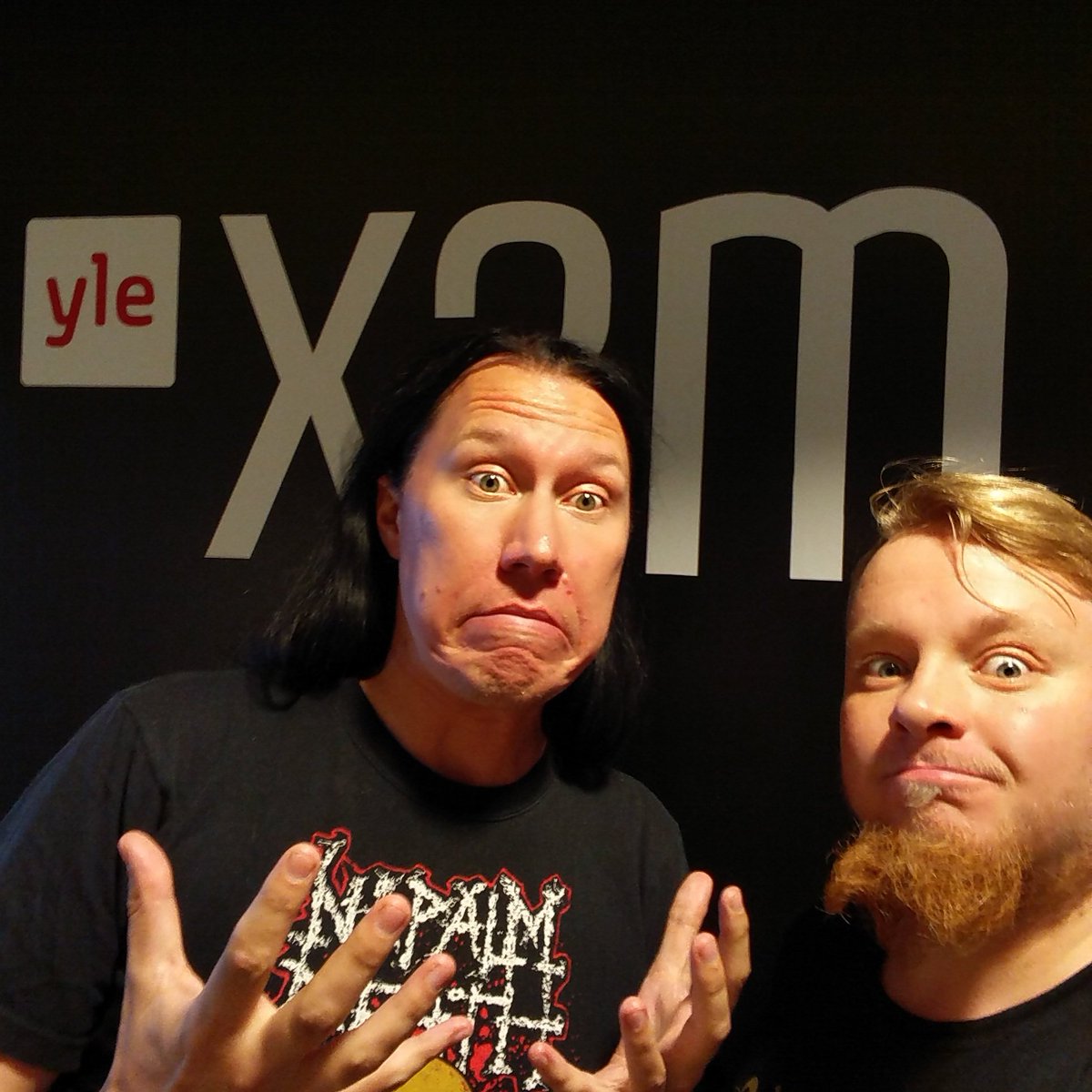 Steve N Seagulls On Twitter Visited Yle X3m Radio Today Thx For The Interview Kjelppa Stevenseagulls Spinefarm Finland Music Banjo
