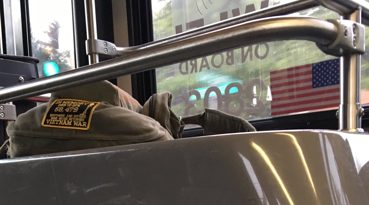 diabolical_mdog's tweet photo. A veteran's Vietnam War memorial message to the 58479 brothers and sisters who never returned #17bus #santacruz https://t.co/TBIt1VWZAn
