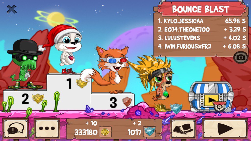 ALOHAxFR2's tweet photo. Having a blast @ #funrun2 #Jessicaa #Theone700 #LuluStevens https://t.co/oGUxXEq4Hs