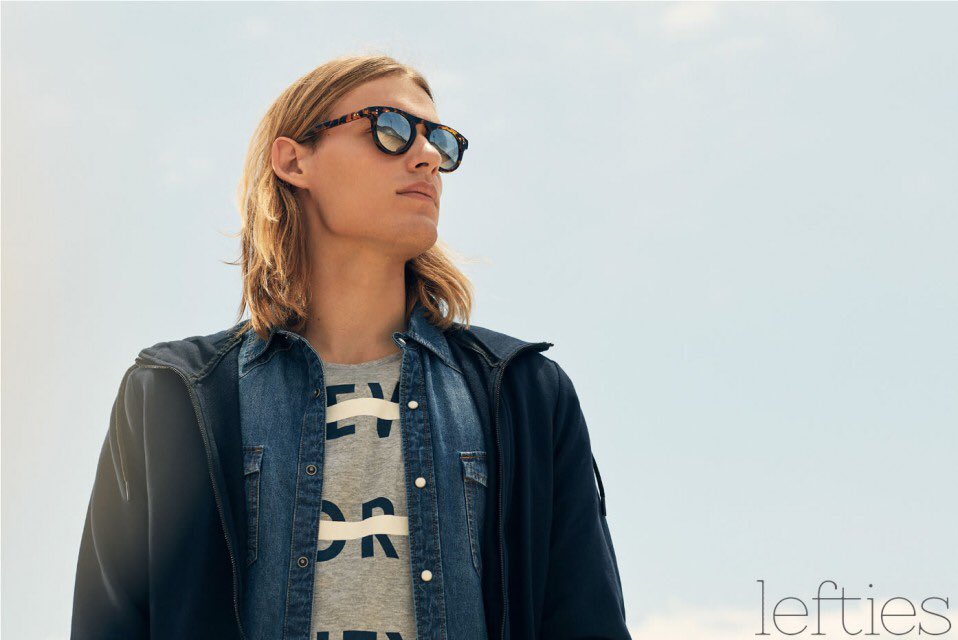 Photographer <a href="/EsperanzaMoya_/">Esperanza Moya</a> shoots Lefties campaign with model Ton Heukels #malemodel #fashion