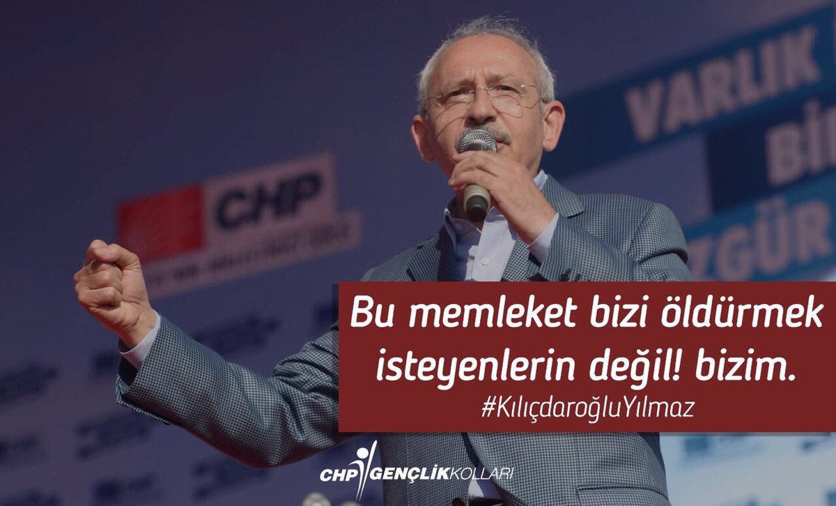 Bu saldırı sadece CHP'ye değil Cumhuriyetimize ve milletimize yönelik bir saldırıdır. #KılıçdaroğluYılmaz