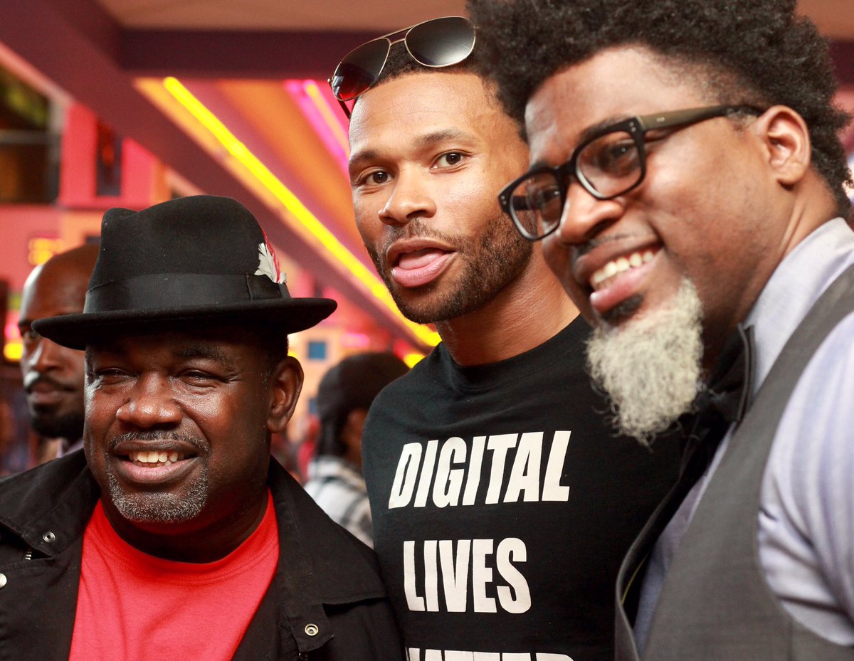 fenixandflo's tweet photo. @rodneyperry #karonriley @davidbanner at the #digitallivesmatter movie premiere https://t.co/DZs5YgSIXS https://t.co/d5yWeHYAOF