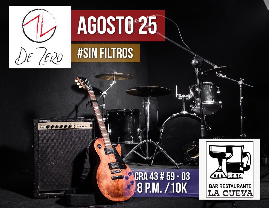 DeZeroMusica's tweet photo. HOY! @FundLaCueva compartiendo modo acústico #ProyectorEp @elheraldoco @nbnoticiascom #DeZero2016 @Sihayplan https://t.co/cqWpIfyHfF