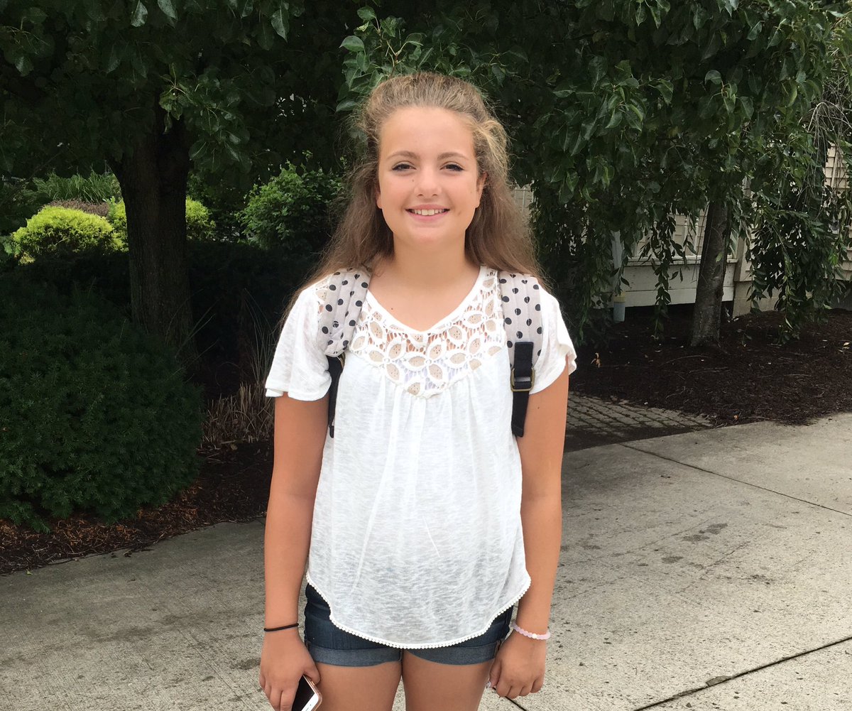 sandy_morlock's tweet photo. 1st day of 7th grade! Have a great year CMS! #CMSDay1 https://t.co/yQ1ALFo7jG