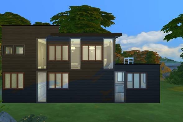 pixiepennypixie's tweet image. I just shared the Mid-Nowhere Lot on #TheSims4 Gallery!