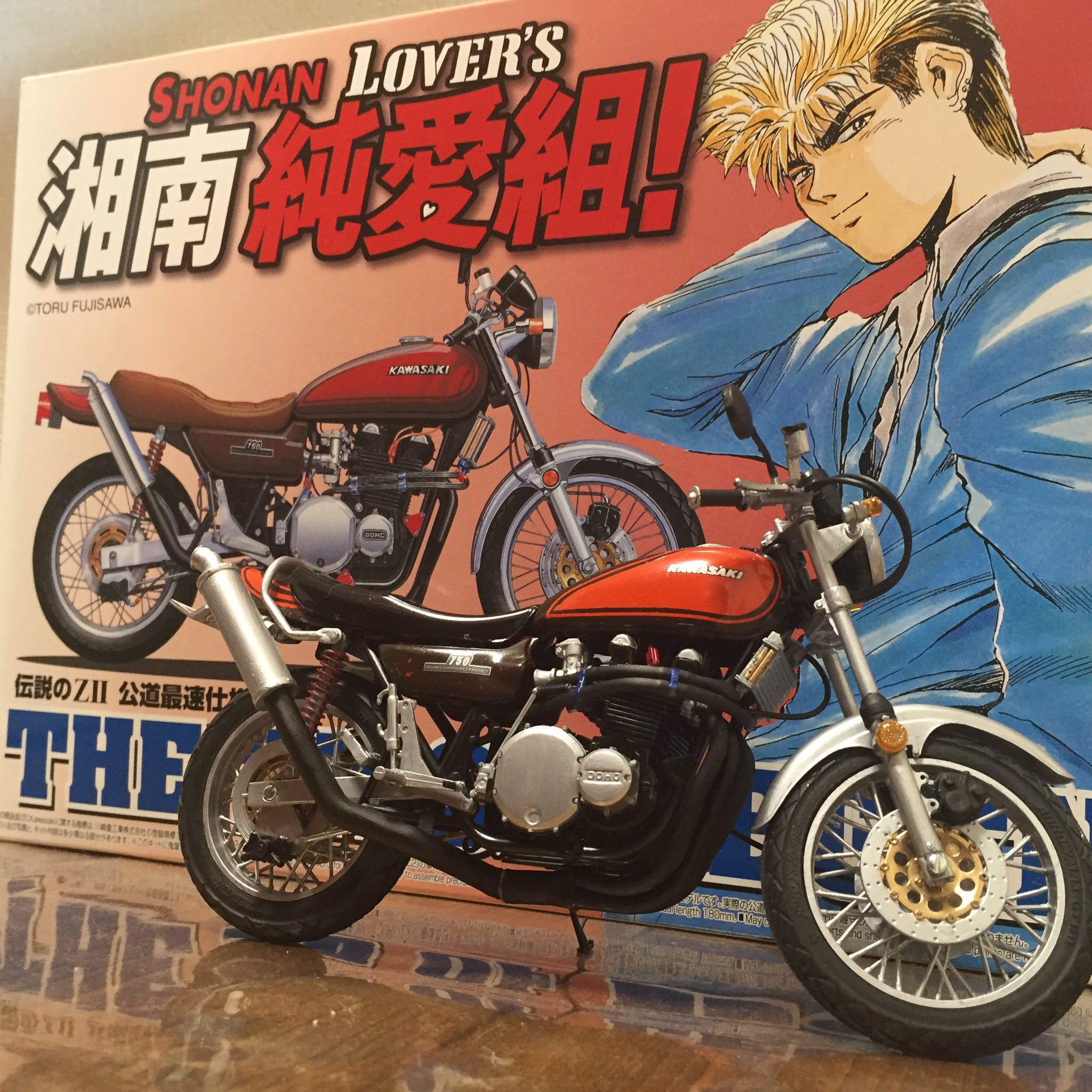KUNI в X: „遅くなってごめんなさい！ プラモデル完成しやした