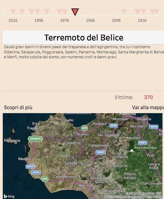 24infodata's tweet photo. La timeline dei terremoti in Italia dal 1905 a oggi https://t.co/ZbmJ9KJYF8 https://t.co/JOhxx1GSFM