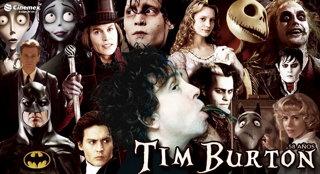 #Beetlejuice, #ElSombrereroLoco, #WillyWonka y #Batman están listos para festejar a #TimBurton

#FelizCumple