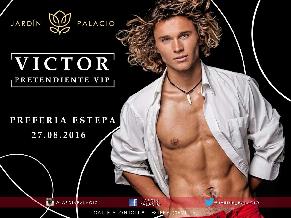 EVENTOSDOLCE's tweet photo. Victor en jardín palacio https://t.co/HV0Ziea8BN