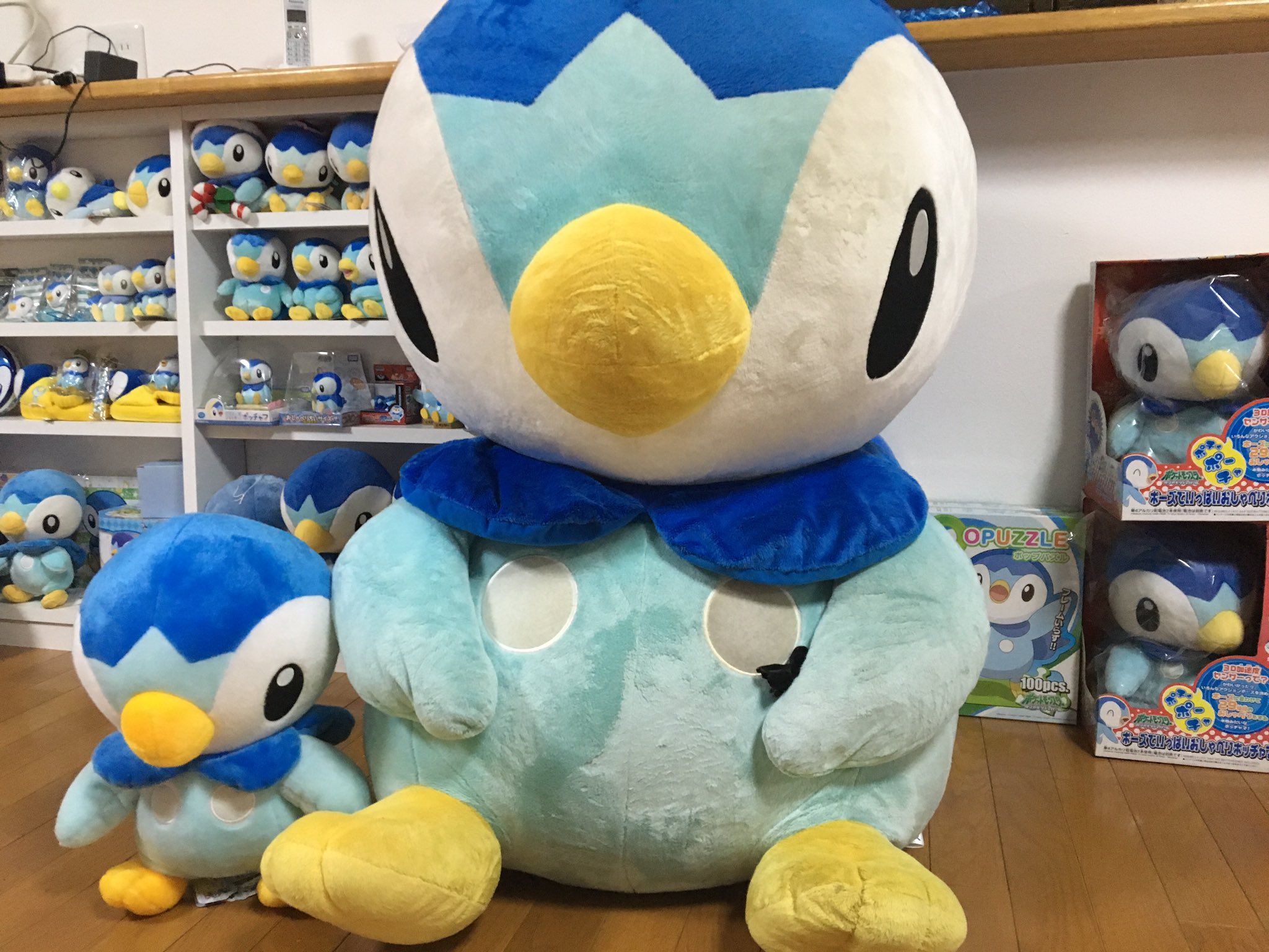 送料無料 即納 ポッチャマ等身大ぬいぐるみ ぬいぐるみ Cft Hammamet Com
