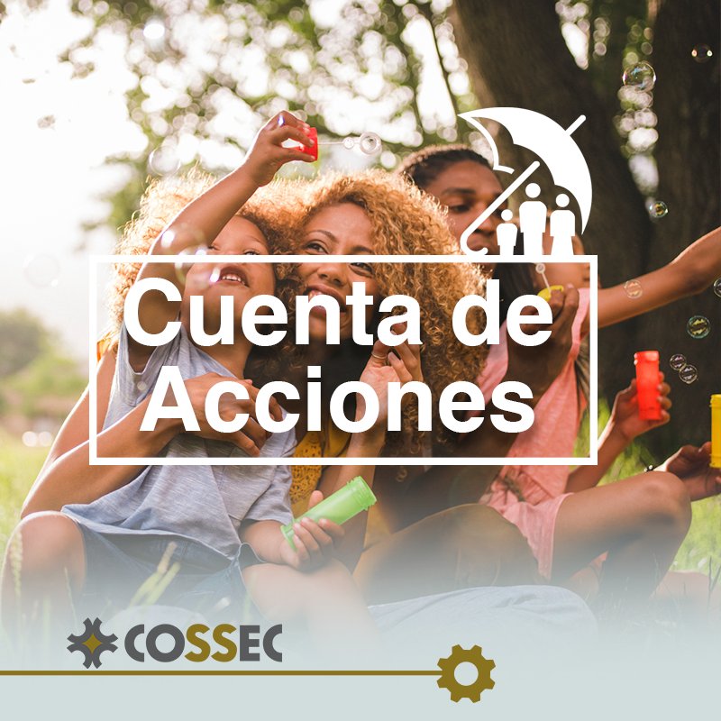 Cuando abre una #CuentaDeAcciones en tu #Cooperativa más cercana adquieres el beneficio de un seguro de vida.
