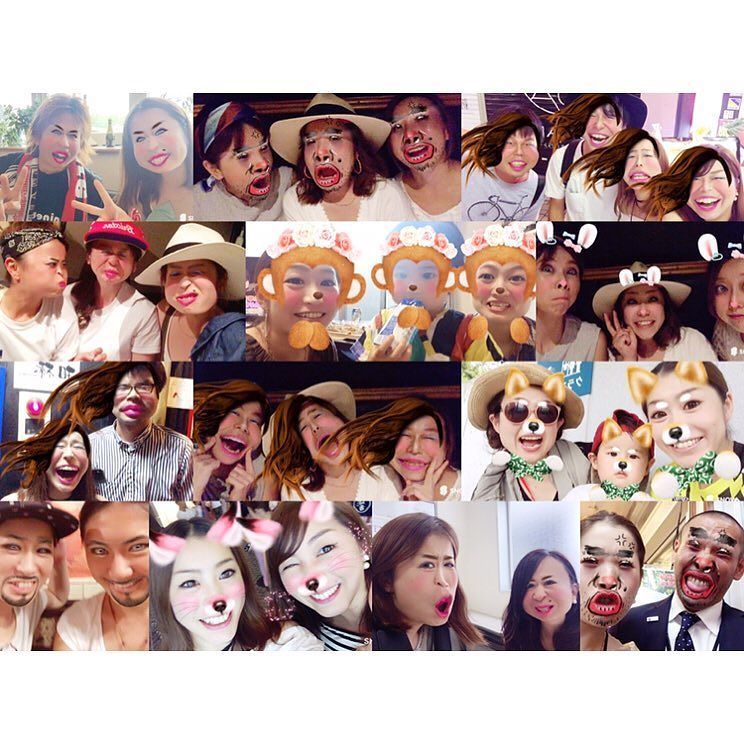 顔認識スタンプ