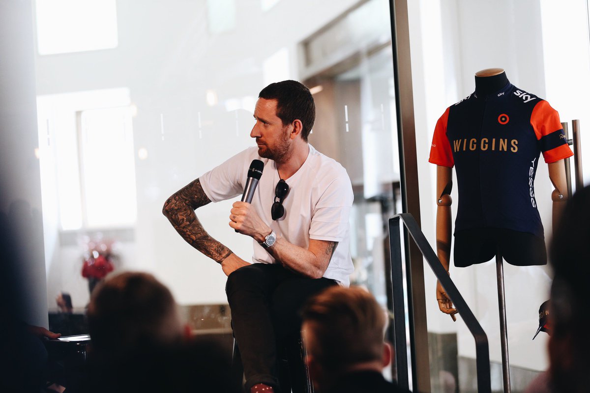 "The kit was born out of the old British jerseys." Hear the full interview with Sir Brad: ow.ly/Ay2e303zhWz