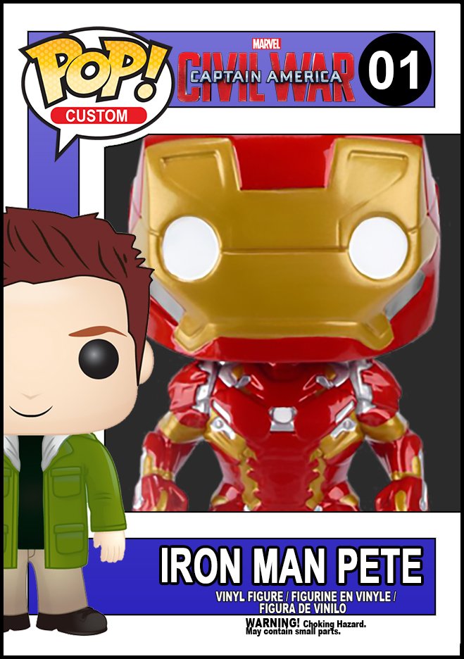 StudioKane's tweet photo. Just Some @funko Designs I made. #Funko #funkopops #IronMan #ReverseMaximus #LoganKane https://t.co/u0otEeP908