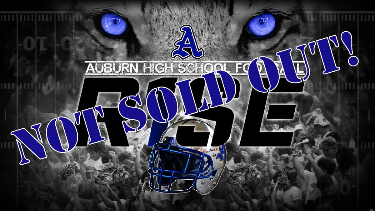 AuburnCityEdu's tweet image. FOOTBALL TICKETS ON SALE in Athletic Office at AHS, $7 per
TODAY: 7:30-4:30 p.m. TOMORROW: 7:30am-Noon
#BeatOpelika