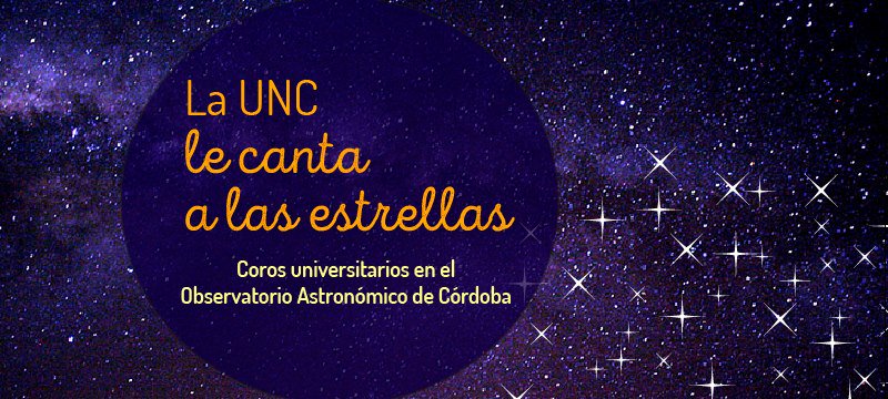 Mañana 20:30 en el observatorio (Laprida 854) junto al coro de la facu de artes y el ciencias exactas. Te esperamos!