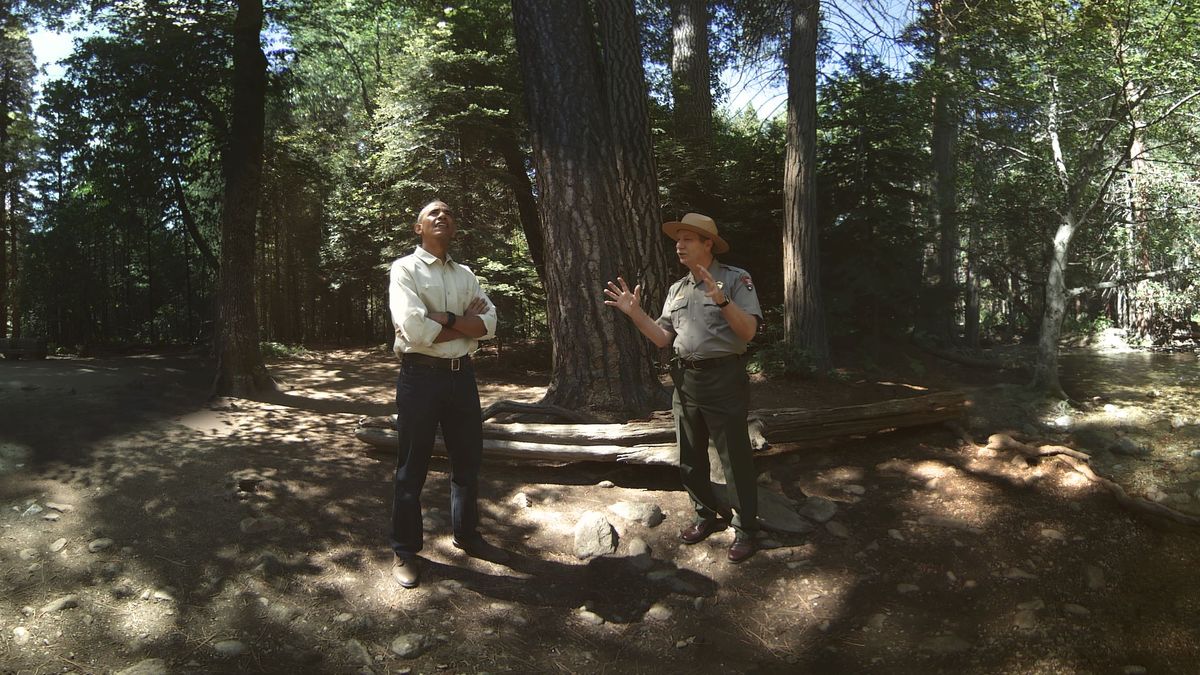 Recode's tweet photo. Watch President Obama tour Yosemite in his virtual reality debut https://t.co/z6OlPUtHZh https://t.co/ZCYyWftvVL