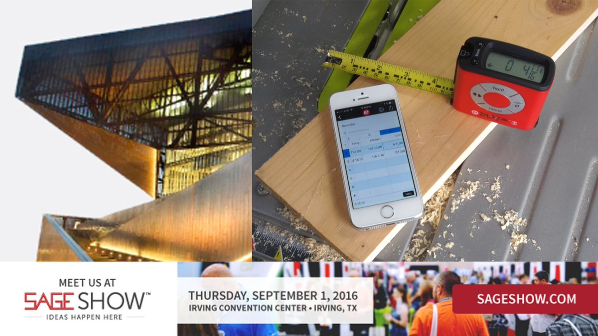 eTAPE16's tweet photo. Join us at #SAGEShow on Sep 1 in Irving, TX to see all of our new products in time for the fall & holiday seasons! https://t.co/iOgnwZ9qDV