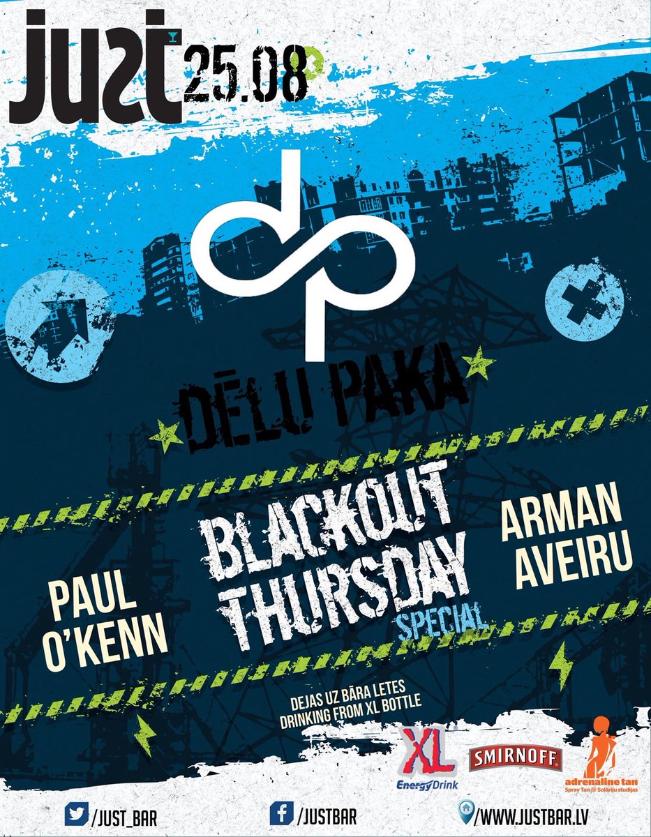 SURPRISE! SURPRISE! Šonakt kāpjam uz skatuves <a href="/Just_Bar/">Just Bar</a>, tā kā labāk NĀC AR MUMS, jo būs nereāli SMAGS PI$AK$! 👊🏻💥