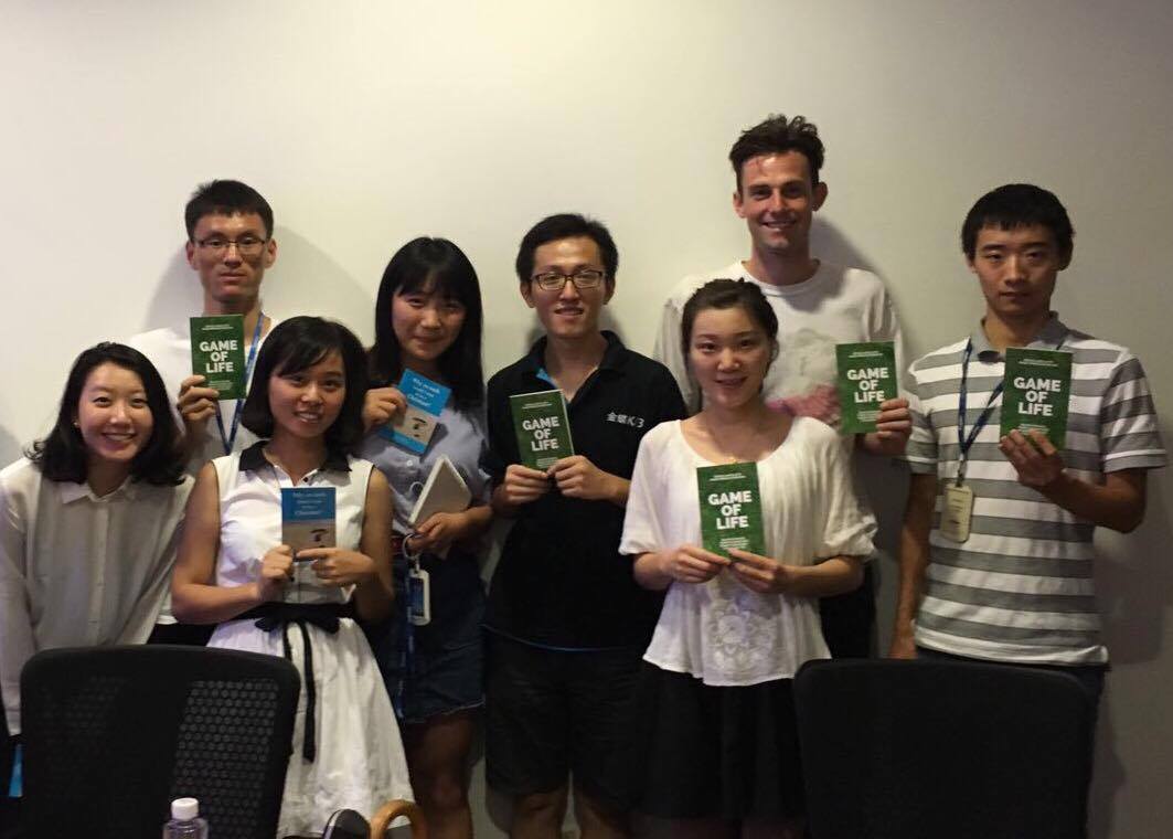 Great to see the #GameOfLife Bible we developed for <a href="/rugbyworldcup/">Rugby World Cup</a> and <a href="/Engage2015/">Engage 2015</a> now being used in #China. #bible