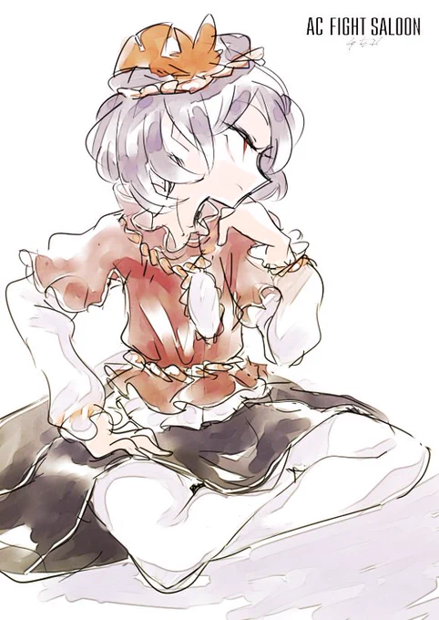 ゴッド奈子。 #深夜の真剣お絵描き60分一本勝負 