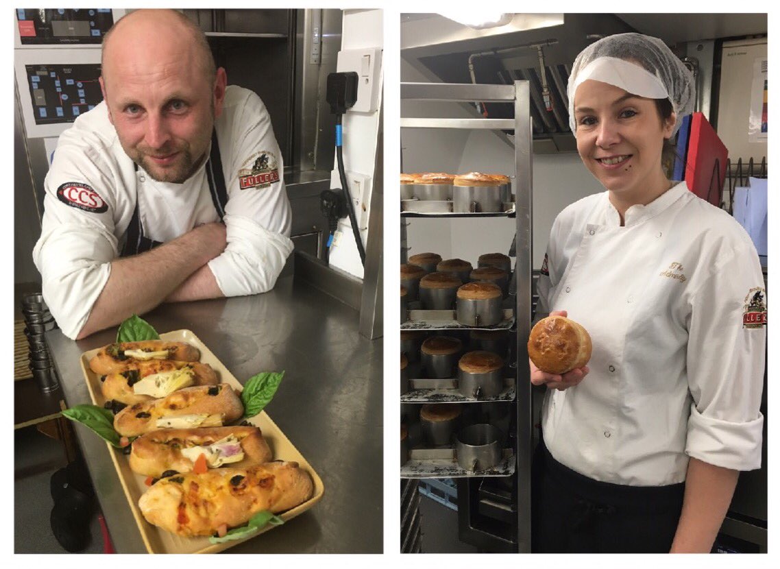 KathleenBeaumo2's tweet photo. Our kitchen is having its own version of #GreatBritishBakeOff  with our hosts Papa Hollywood and Marie 'pie' Berry! https://t.co/JpZ4Tvavpw