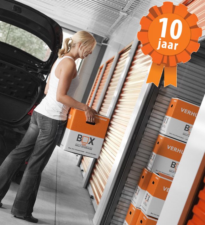 Box inn viert haar 10-jarig bestaan! Met 750 #opslagruimtes is Box inn dé #selfstorage van regio #Veenendaal.