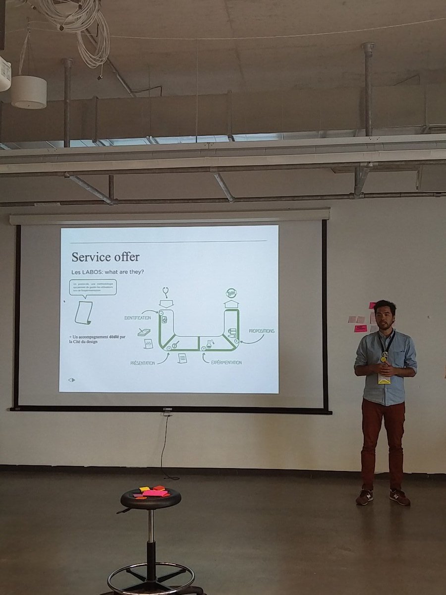 ENoLL (@openlivinglabs) on Twitter photo What design means to you? Enlightening talk by <a href="/citedudesign/">citedudesign</a> #OpenLL16 - Design service offer for companies What design means to you? Enlightening talk by <a href="/citedudesign/">citedudesign</a> #OpenLL16 - Design service offer for companies