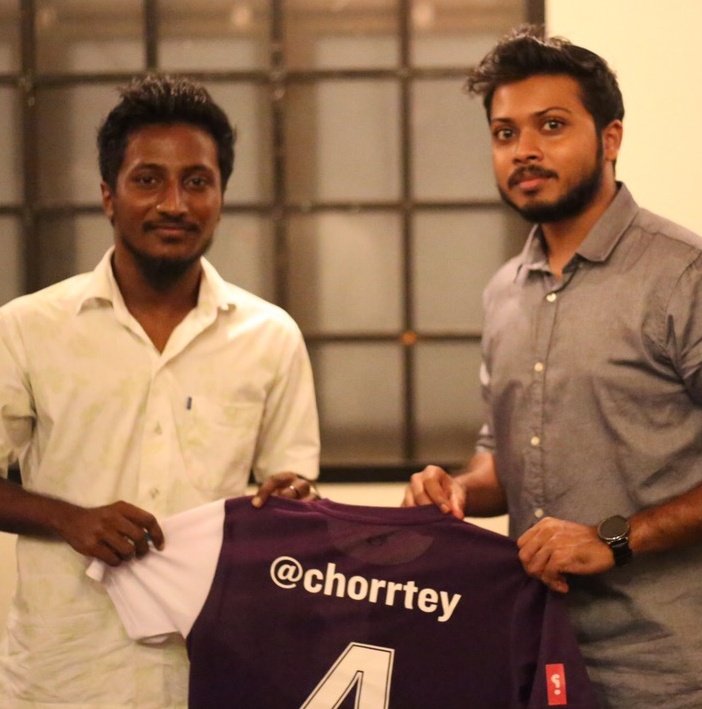 HookahMaldives's tweet photo. @chorrtey his goal celebrations giving @sunee7777 a run for the money. #alhidho https://t.co/VnK9EecQUB