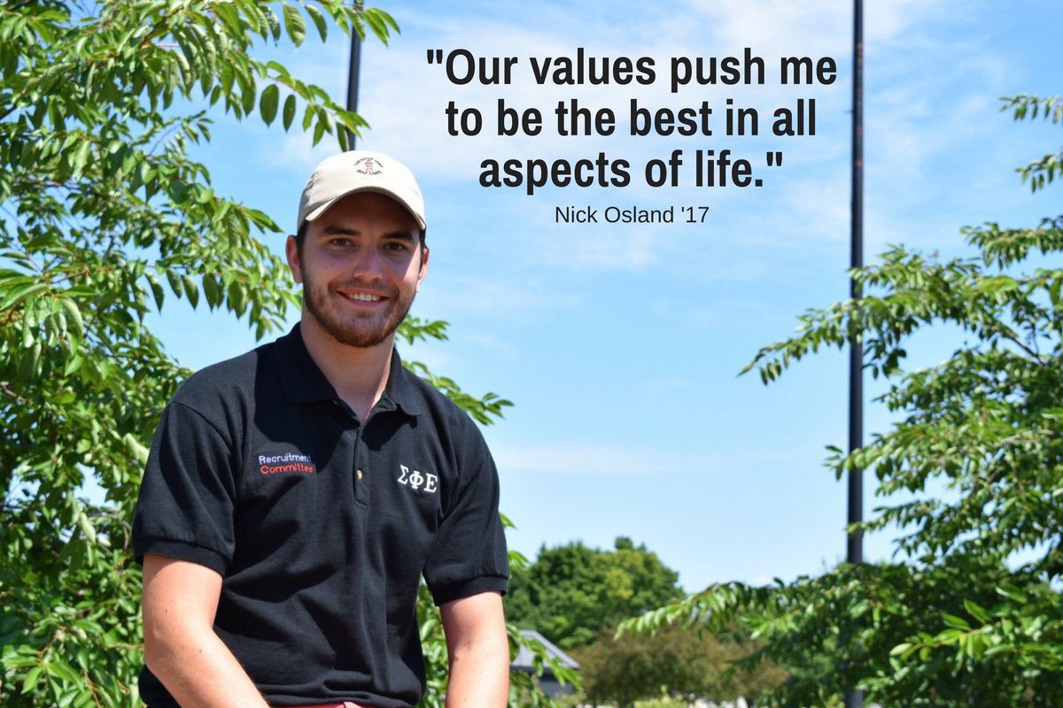 SigEpSIUE's tweet photo. Nick reflects on what #VDBL means to him. Sign up for recruitment, link is in bio. #WhySigEp #SIUE20 #BeGreekSIUE https://t.co/87KCp0SkTf
