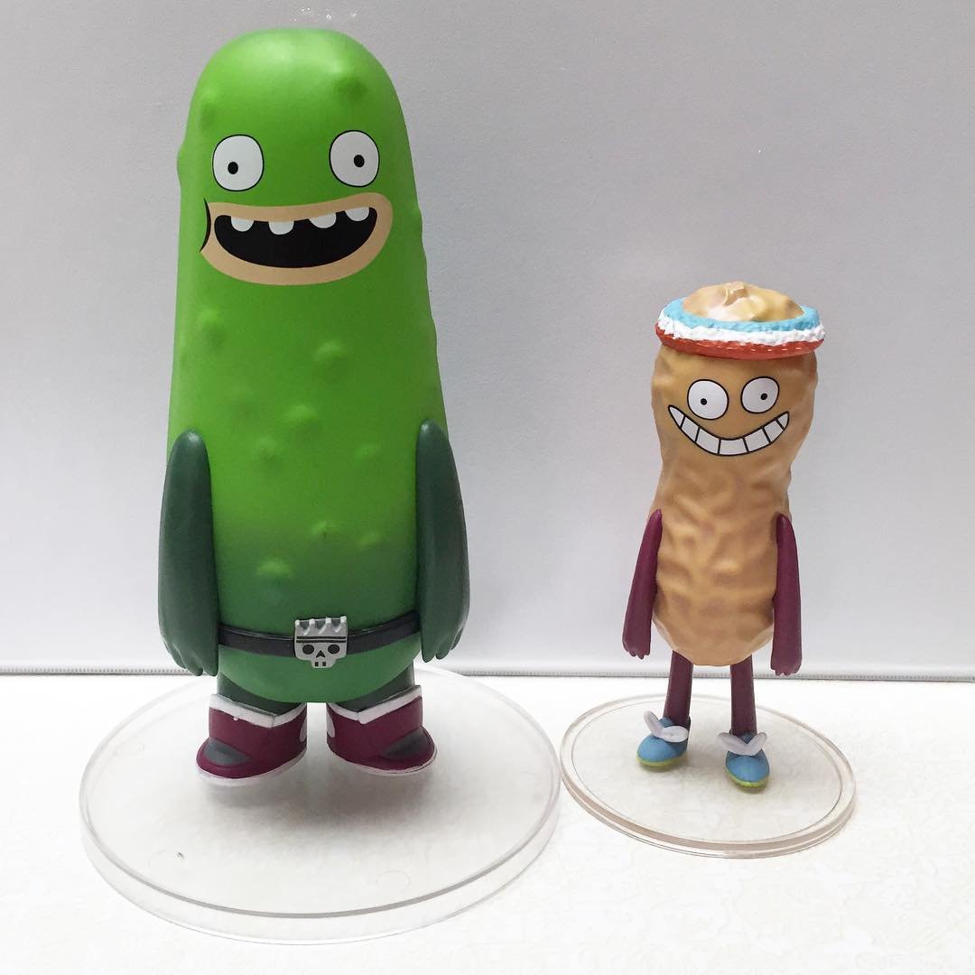 THEY ARRIVED -------------  <a href="/Chevistian1/">Sebastián Córdova</a>!!! 
#PickleAndPeanut Now on Stores