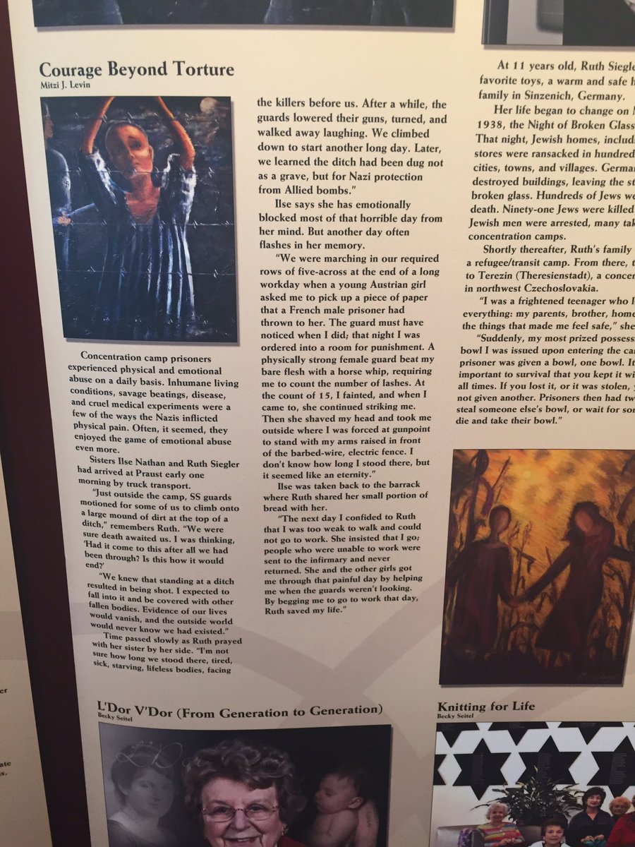 aford016's tweet photo. Not only men, but women had to endure the torture of concentration camps during the Holocaust. #USACommonRead https://t.co/qbVH5QarQ4