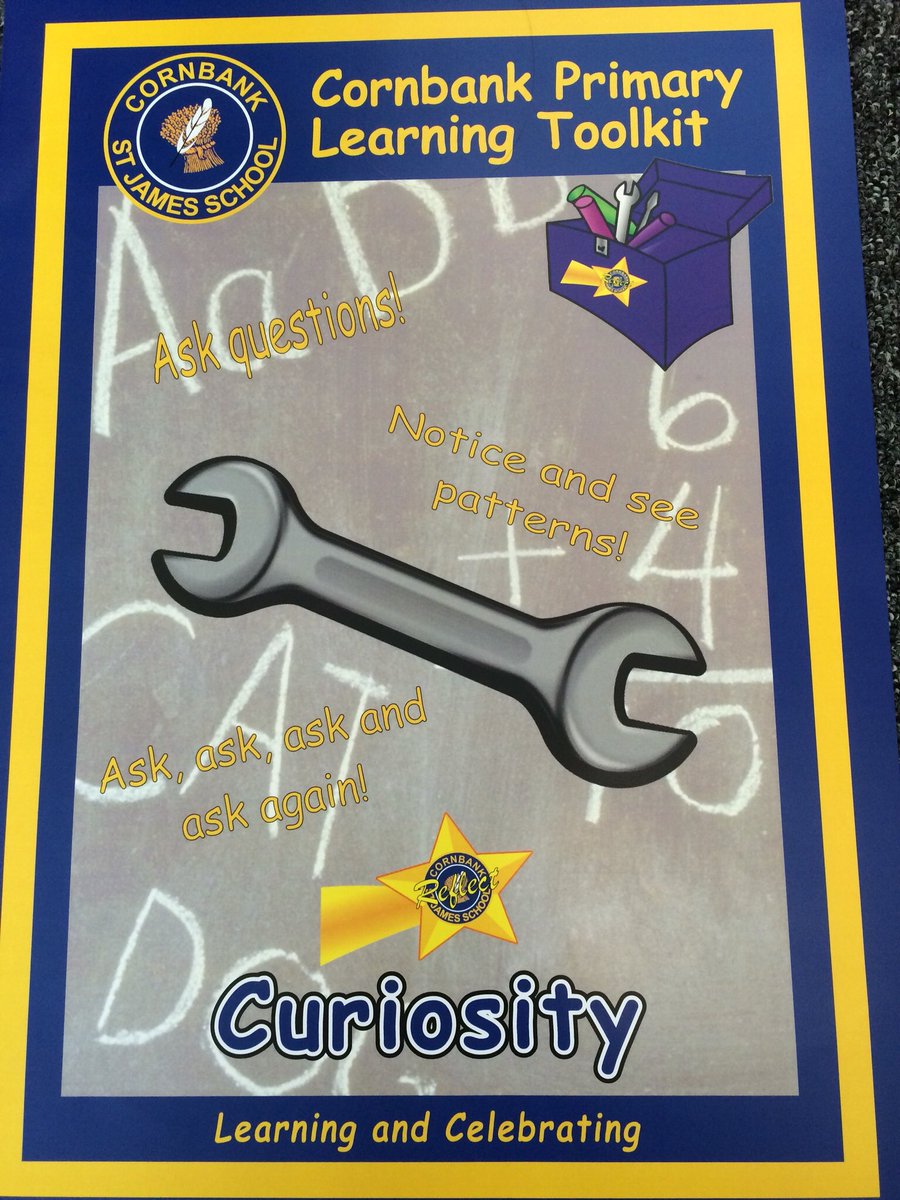 CornbankPS's tweet image. We are proud of our @CornbankPS Toolkit posters which are now displayed in all our classrooms #learningdispositions