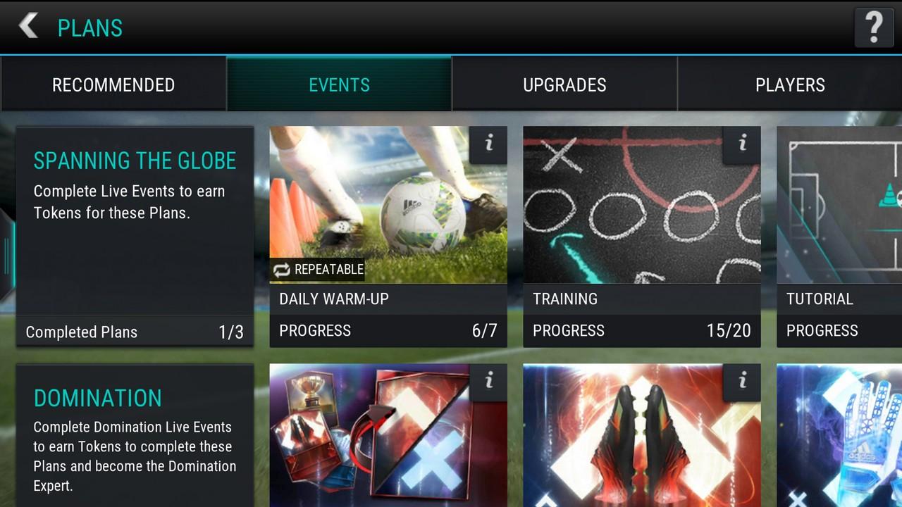Upgrade player