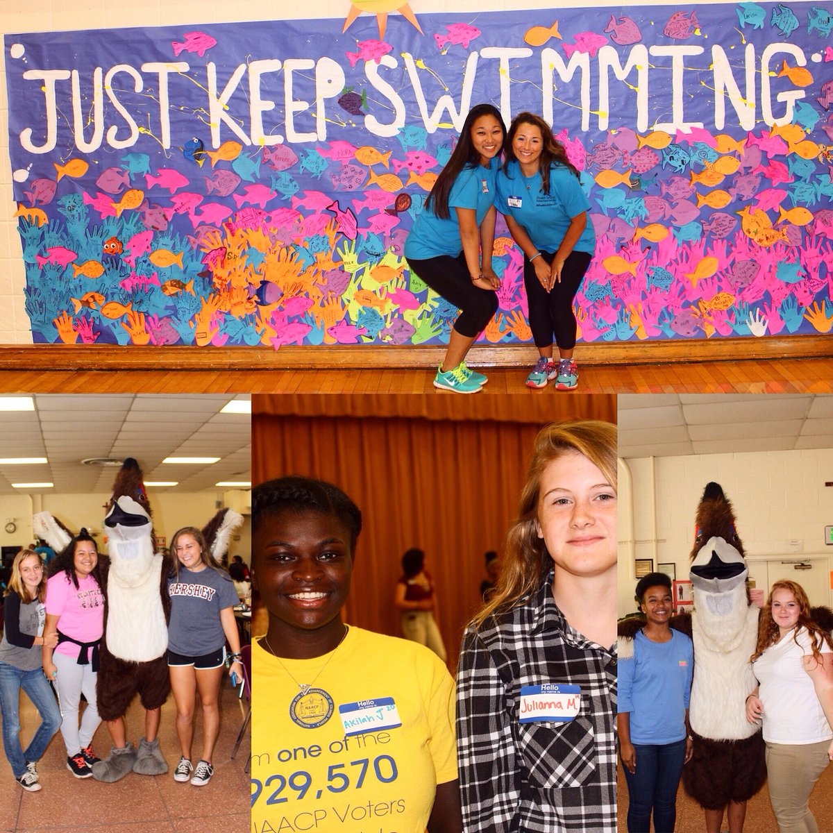 ElizabethSeton's tweet photo. Freshmen Retreat and Orientation have been so fun! Welcome Class of 2020! 

#SetOnSeton #GoRoadrunners https://t.co/hsVyZUt7x0