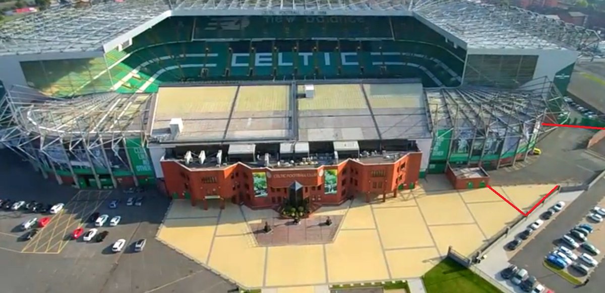 Info for Sat, external segregation in place at SE Corner so no thoroughfare from East pre and post match